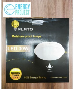 Светильник LED НПП 30W круг белый PLATO