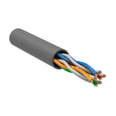 Кабель UTP 2PR 24AWG, CAT5e, витая пара, наружный (OUTDOOR) (бухта 305 м) REXANT — сетевой кабель витая пара без экрана