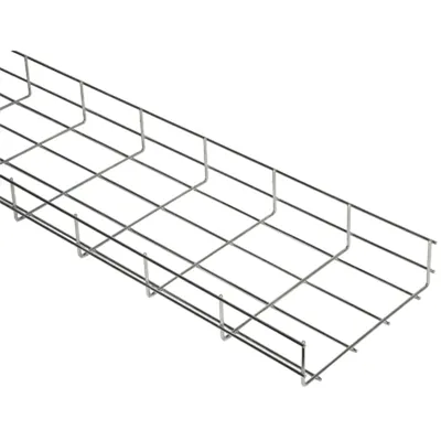 Лоток проволочный (60х200х3000) IEK — проволочный оцинкованный кабельный лоток из сварной решётки