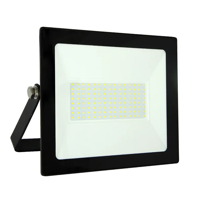 ПРОЖЕКТОР LED 200W 6500K IP65 — светодиодный прожектор с чёрным алюминиевым корпусом